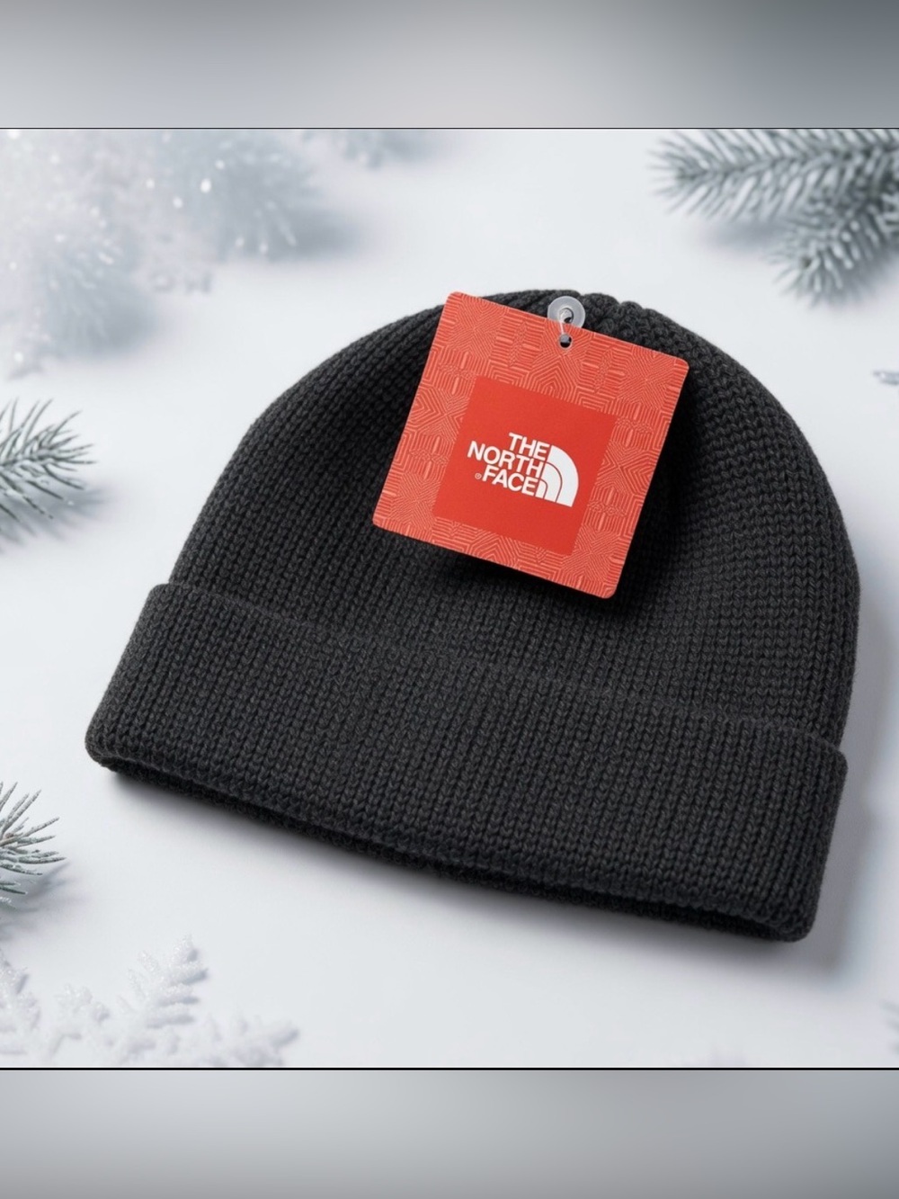 The North Face Men’s Black Knit Beanie